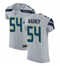 Mens Nike Seattle Seahawks 54 Bobby Wagner Grey Alternate Vapor Untouchable Elite Player NFL Jersey