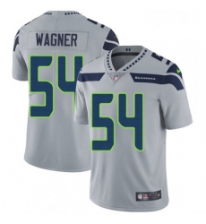 Mens Nike Seattle Seahawks 54 Bobby Wagner Grey Alternate Vapor Untouchable Limited Player NFL Jersey