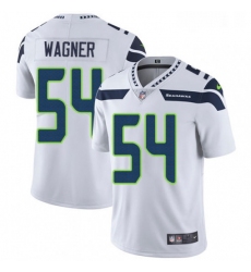 Mens Nike Seattle Seahawks 54 Bobby Wagner White Vapor Untouchable Limited Player NFL Jersey