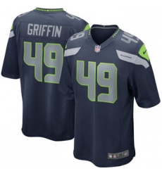 Men's Seattle Seahawks Shaquem Griffin Nike Navy 2018 NFL Draft Pick Elite Jersey