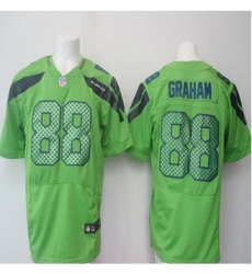 New Seattle Seahawks #88 Jimmy Graham Green Alternate Men''''s Stitched NFL Elite Jersey