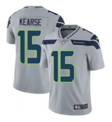 Nike Seahawks #15 Jermaine Kearse Grey Alternate Mens Stitched NFL Vapor Untouchable Limited Jersey