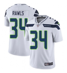 Nike Seahawks #34 Thomas Rawls White Mens Stitched NFL Vapor Untouchable Limited Jersey