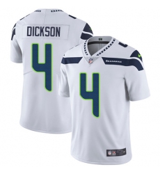 Nike Seahawks #4 Michael Dickson White Men Stitched NFL Vapor Untouchable Limited Jersey