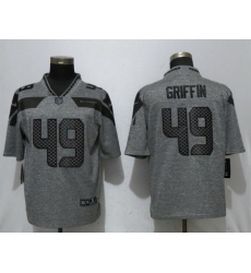Nike Seahawks 49 Shaquem Griffin Gray Gridiron Gray Vapor Untouchable Limited Jersey