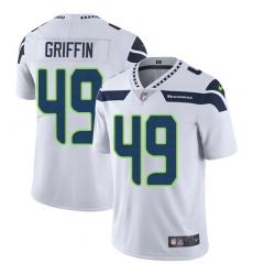 Nike Seahawks #49 Shaquem Griffin White Mens Stitched NFL Vapor Untouchable Limited Jersey