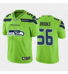 Nike Seahawks 56 Jordyn Brooks Green Team Big Logo Vapor Untouchable Limited Jersey