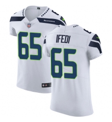 Nike Seahawks #65 Germain Ifedi White Mens Stitched NFL Vapor Untouchable Elite Jersey