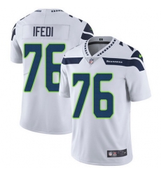 Nike Seahawks #76 Germain Ifedi White Mens Stitched NFL Vapor Untouchable Limited Jersey