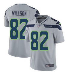 Nike Seahawks #82 Luke Willson Grey Alternate Mens Stitched NFL Vapor Untouchable Limited Jersey
