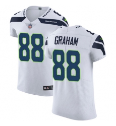 Nike Seahawks #88 Jimmy Graham White Mens Stitched NFL Vapor Untouchable Elite Jersey