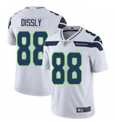 Nike Seahawks #88 Will Dissly White Mens Stitched NFL Vapor Untouchable Limited Jersey