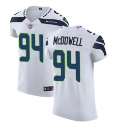 Nike Seahawks #94 Malik McDowell White Mens Stitched NFL Vapor Untouchable Elite Jersey