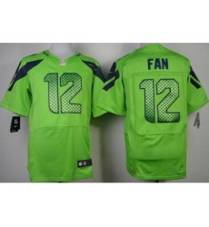 Nike Seattle Seahawks 12 Fan Green Elite NFL Jersey