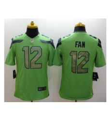 Nike Seattle Seahawks 12 Fan Green Limited NFL Jersey