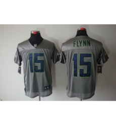 Nike Seattle Seahawks 15 Matt Flynn Grey Elite Shadow NFL Jersey