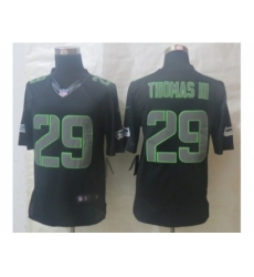 Nike Seattle Seahawks 29 Thomas Black Impact Limited NFL Jersey