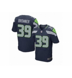 Nike Seattle Seahawks 39 Brandon Browner blue Elite NFL Jersey