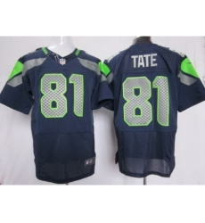 Nike Seattle Seahawks 81 Golden Tate Blue Elite NFL Jersey