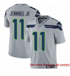 Seahawks 11 Gary Jennings Jr  Grey Alternate Men Stitched Football Vapor Untouchable Limited Jersey