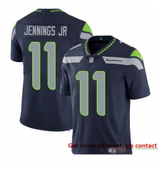 Seahawks 11 Gary Jennings Jr  Steel Blue Team Color Men Stitched Football Vapor Untouchable Limited Jersey