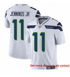 Seahawks 11 Gary Jennings Jr  White Men Stitched Football Vapor Untouchable Limited Jersey