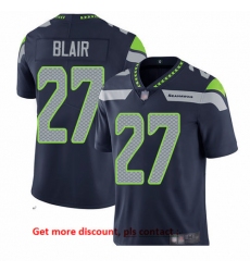 Seahawks 27 Marquise Blair Steel Blue Team Color Men Stitched Football Vapor Untouchable Limited Jersey