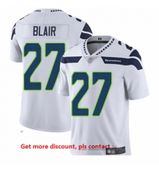 Seahawks 27 Marquise Blair White Men Stitched Football Vapor Untouchable Limited Jersey