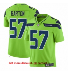 Seahawks 57 Cody Barton Green Men Stitched Football Limited Rush Jersey