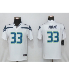 Women Nike Seattle Seahawks 33 Jamal Adams White 2020 Vapor Untouchable Jersey