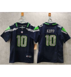 Women Seattle Seahawks 10 Cooper Kupp Navy 2025 Vapor Limited Stitched Football Jersey Women Seattle Seahawks 10 Cooper Kupp Navy 2025 Vapor Limited Stitched Football Jersey