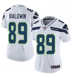 Womens Nike Seattle Seahawks 89 Doug Baldwin White Vapor Untouchable Limited Player NFL Jersey