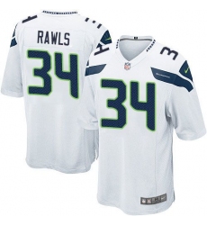 Nike Seahawks #34 Thomas Rawls White Youth Stitched NFL Elite Jersey
