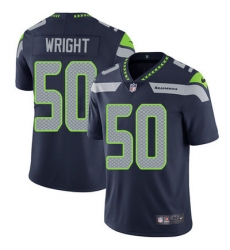 Nike Seahawks #50 K J  Wright Steel Blue Team Color Youth Stitched NFL Vapor Untouchable Limited Jersey