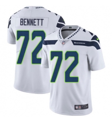 Nike Seahawks #72 Michael Bennett White Youth Stitched NFL Vapor Untouchable Limited Jersey
