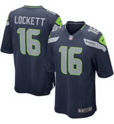 Tyler Lockett Seattle Seahawks Nike Youth Team Color Game Jersey   College Navy