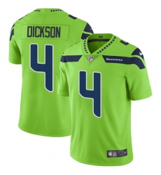 Youth Nike Seahawks 4 Michael Dickson Green Stitched NFL Limited Rush Jersey
