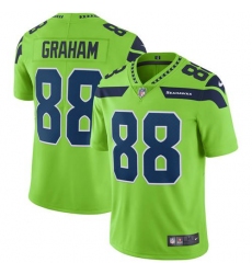 Youth Nike Seahawks #88 Jimmy Graham Green Stitched NFL Limited Rush Jersey