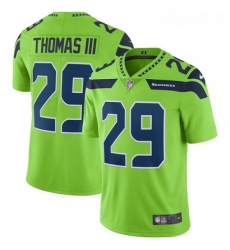 Youth Nike Seattle Seahawks 29 Earl Thomas III Limited Green Rush Vapor Untouchable NFL Jersey