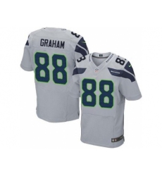 Youth Nike Seattle Seahawks 80 Jimmy Graham Grey NFL Jersey