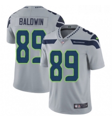 Youth Nike Seattle Seahawks 89 Doug Baldwin Grey Alternate Vapor Untouchable Limited Player NFL Jersey