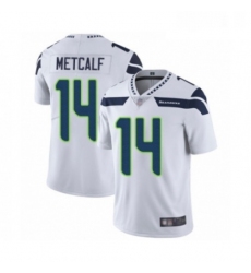 Youth Seattle Seahawks 14 DK Metcalf White Vapor Untouchable Limited Player Football Jerse