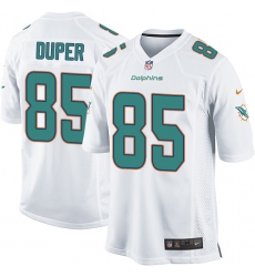 Mens Nike Miami Dolphins #85 Mark Duper Limited  White NFL Jersey