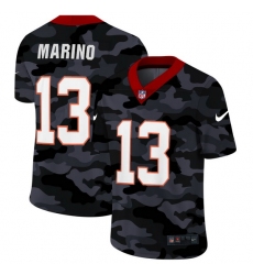 Miami Dolphins 13 Dan Marino Men Nike 2020 Black CAMO Vapor Untouchable Limited Stitched NFL Jersey