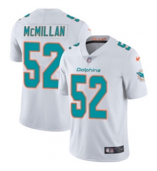 Nike Dolphins #52 Raekwon McMillan White Mens Stitched NFL Vapor Untouchable Limited Jersey