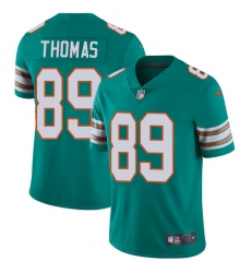 Nike Dolphins #89 Julius Thomas Aqua Green Alternate Mens Stitched NFL Vapor Untouchable Limited Jersey