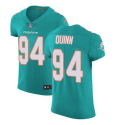 Nike Dolphins #94 Robert Quinn Aqua Green Team Color Mens Stitched NFL Vapor Untouchable Elite Jersey