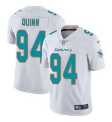 Nike Dolphins #94 Robert Quinn White Mens Stitched NFL Vapor Untouchable Limited Jersey