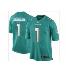 Nike Miami Dolphins 1 Dion Jordan green game NFL Jersey