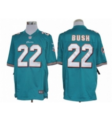 Nike Miami Dolphins 22 Reggie Bush green Limited NFL Jersey